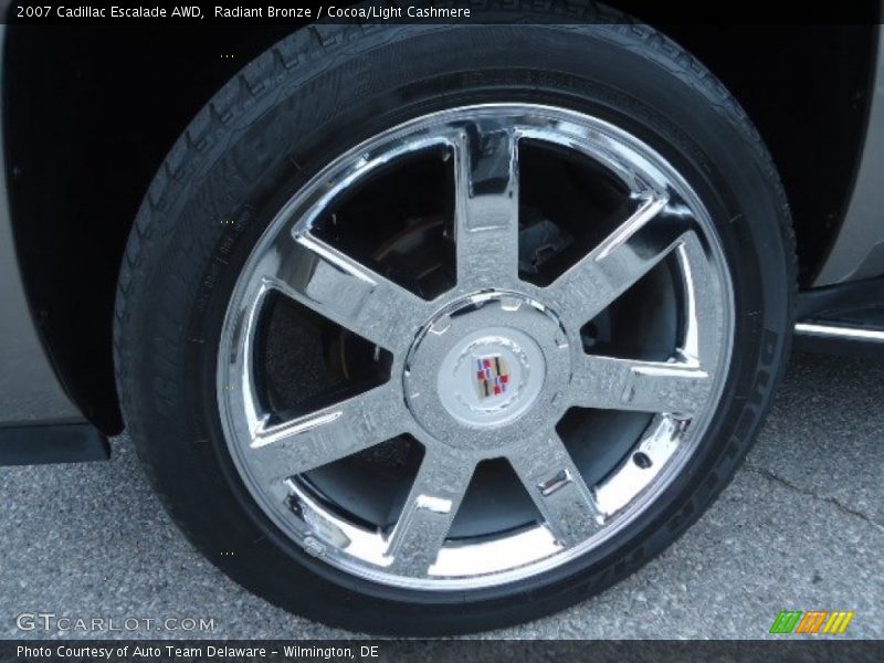 Radiant Bronze / Cocoa/Light Cashmere 2007 Cadillac Escalade AWD