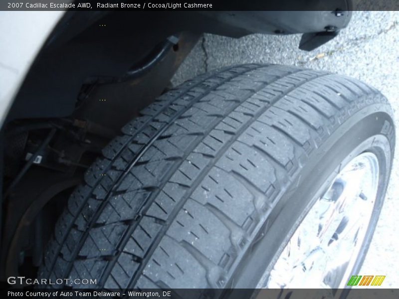 Radiant Bronze / Cocoa/Light Cashmere 2007 Cadillac Escalade AWD