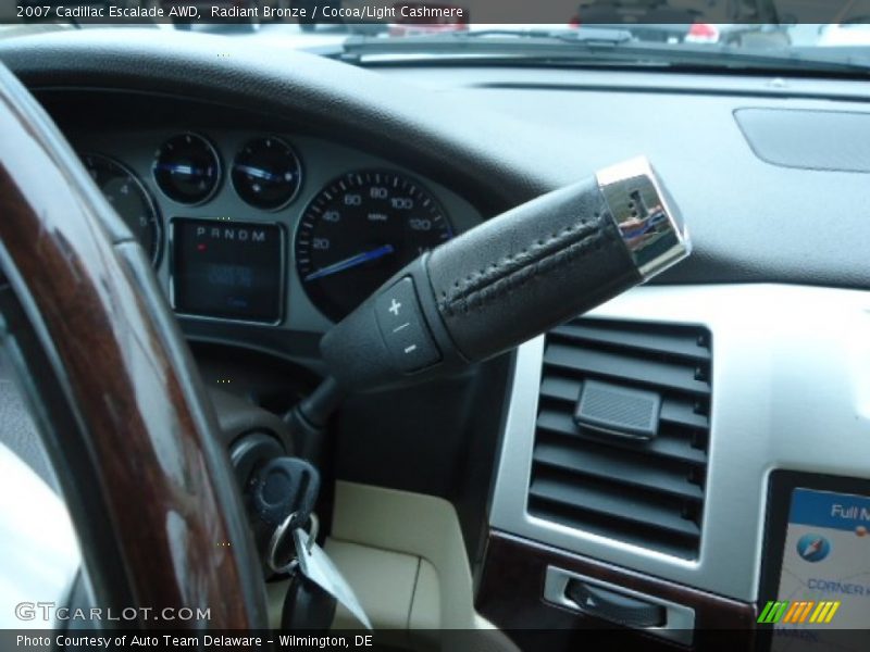 Radiant Bronze / Cocoa/Light Cashmere 2007 Cadillac Escalade AWD