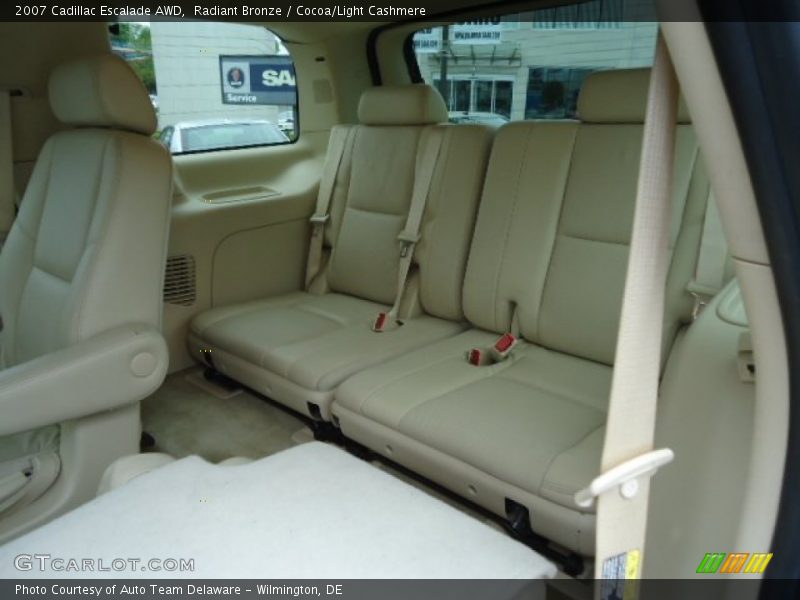 Radiant Bronze / Cocoa/Light Cashmere 2007 Cadillac Escalade AWD
