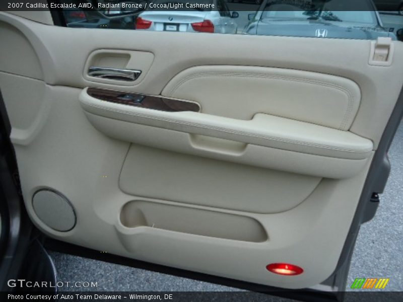 Radiant Bronze / Cocoa/Light Cashmere 2007 Cadillac Escalade AWD