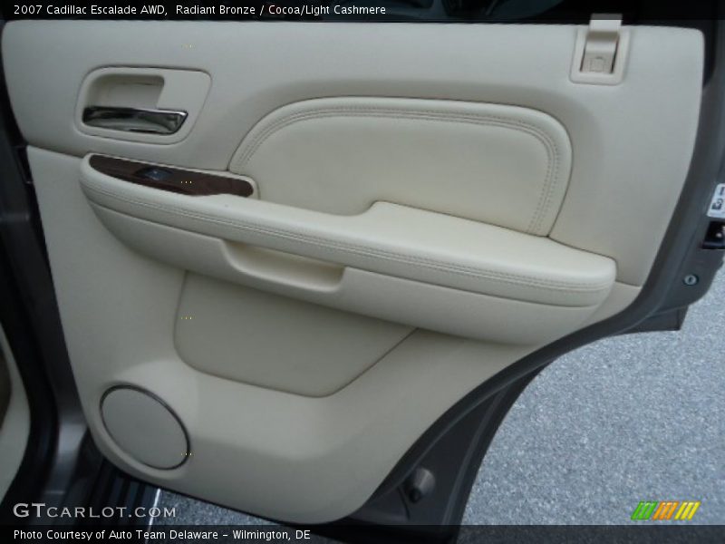 Radiant Bronze / Cocoa/Light Cashmere 2007 Cadillac Escalade AWD