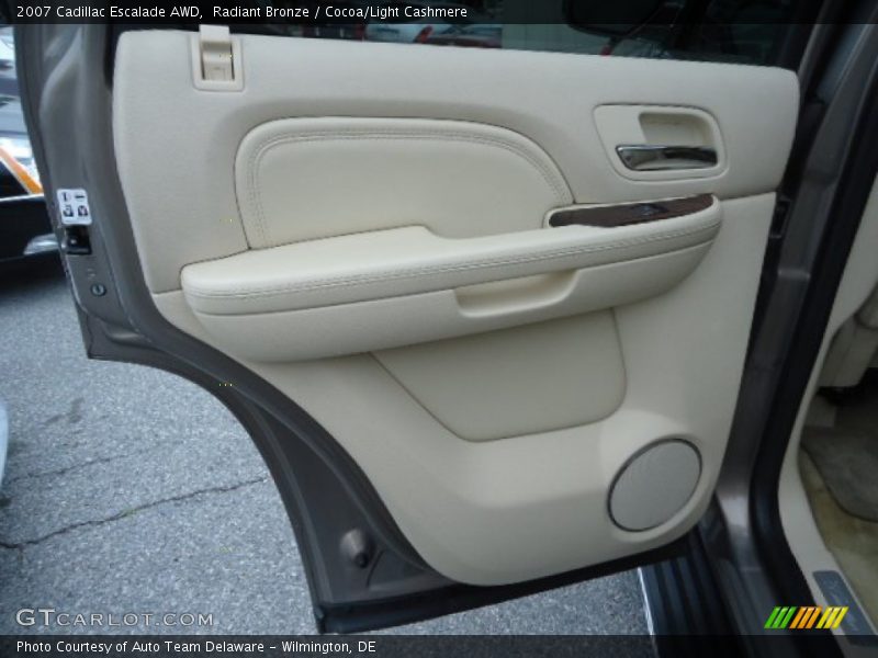 Radiant Bronze / Cocoa/Light Cashmere 2007 Cadillac Escalade AWD