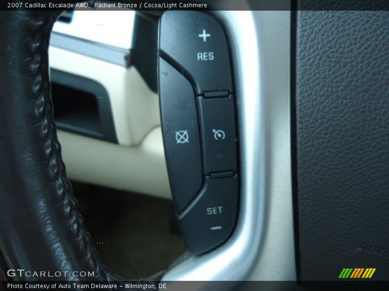 Radiant Bronze / Cocoa/Light Cashmere 2007 Cadillac Escalade AWD
