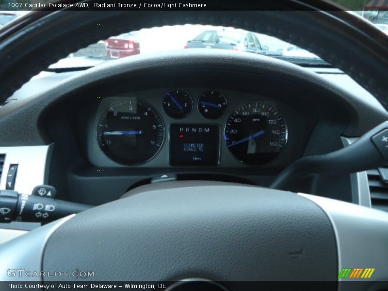 Radiant Bronze / Cocoa/Light Cashmere 2007 Cadillac Escalade AWD