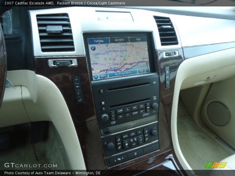 Radiant Bronze / Cocoa/Light Cashmere 2007 Cadillac Escalade AWD