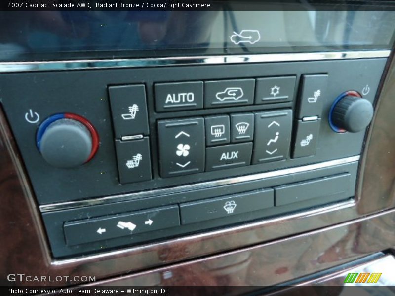 Radiant Bronze / Cocoa/Light Cashmere 2007 Cadillac Escalade AWD