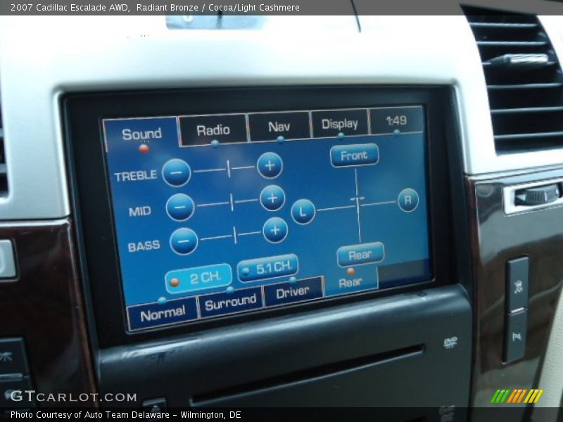 Radiant Bronze / Cocoa/Light Cashmere 2007 Cadillac Escalade AWD