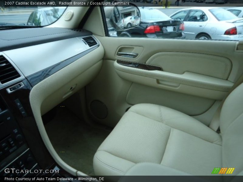 Radiant Bronze / Cocoa/Light Cashmere 2007 Cadillac Escalade AWD