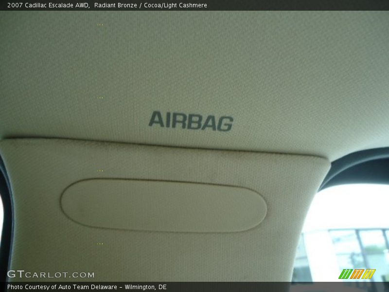 Radiant Bronze / Cocoa/Light Cashmere 2007 Cadillac Escalade AWD