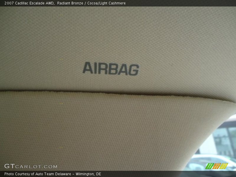 Radiant Bronze / Cocoa/Light Cashmere 2007 Cadillac Escalade AWD