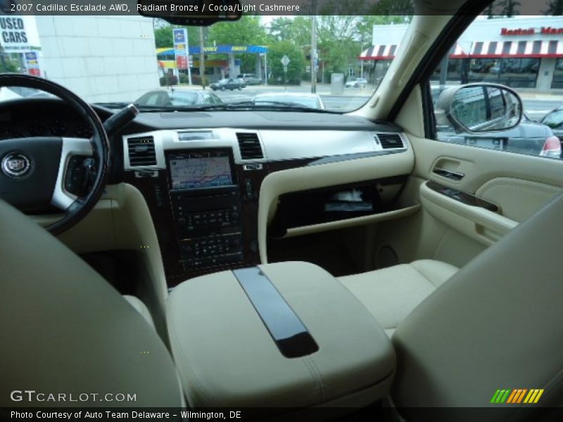 Radiant Bronze / Cocoa/Light Cashmere 2007 Cadillac Escalade AWD