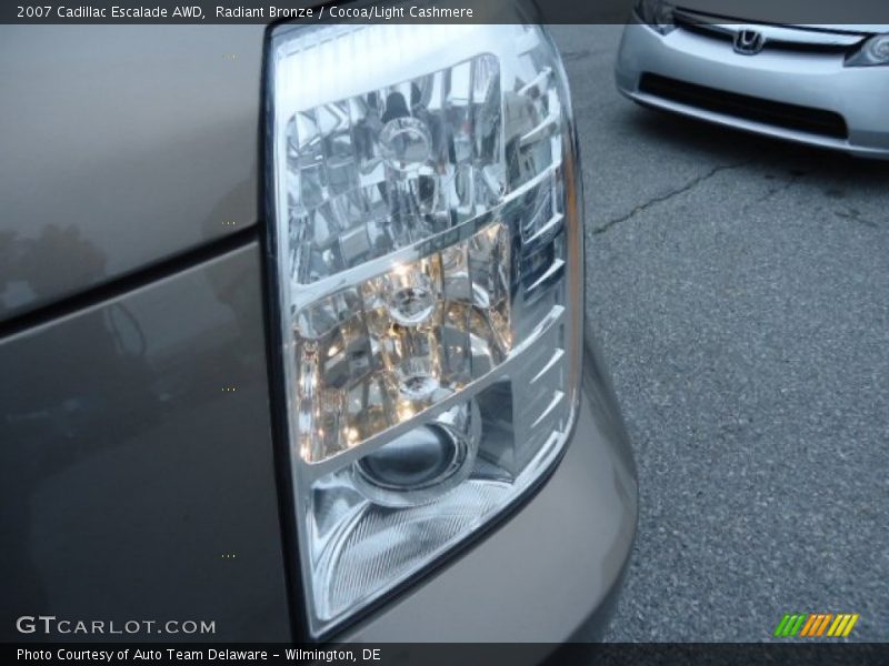 Radiant Bronze / Cocoa/Light Cashmere 2007 Cadillac Escalade AWD