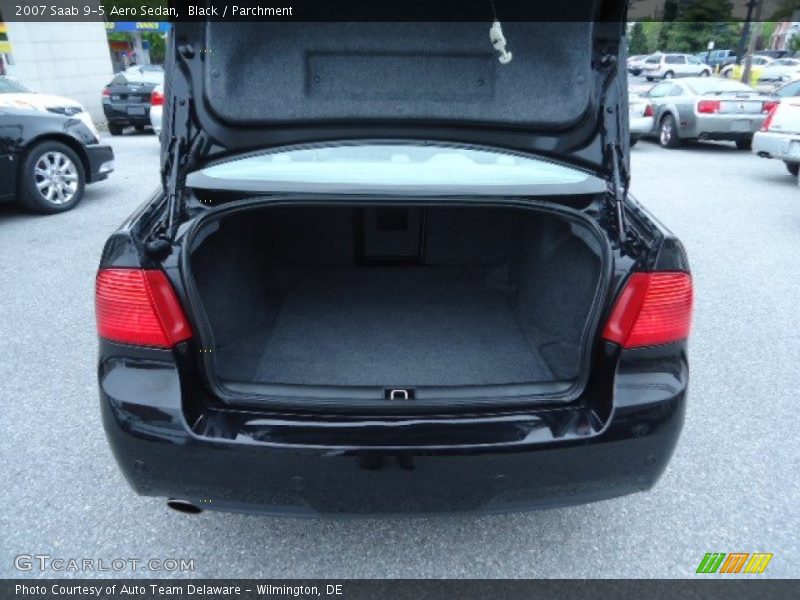 Black / Parchment 2007 Saab 9-5 Aero Sedan