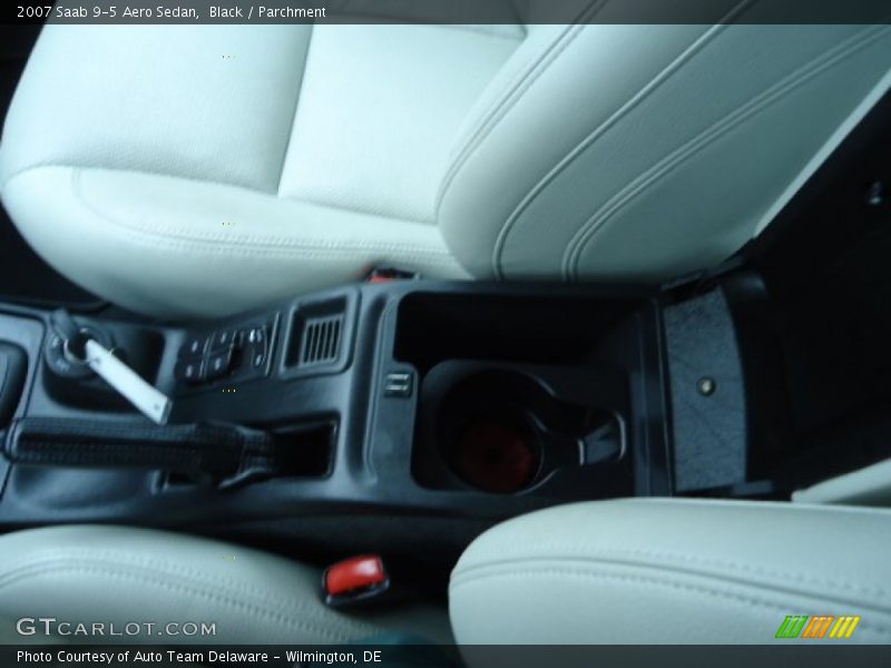 Black / Parchment 2007 Saab 9-5 Aero Sedan