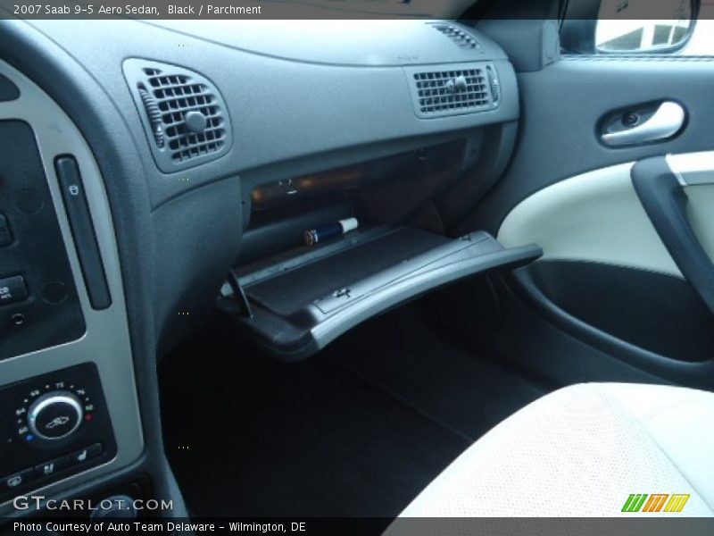 Black / Parchment 2007 Saab 9-5 Aero Sedan