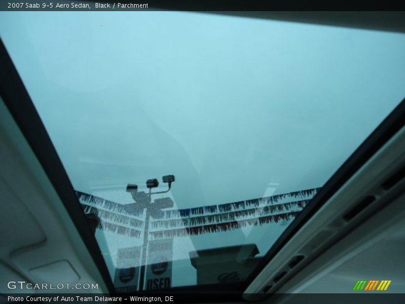 Black / Parchment 2007 Saab 9-5 Aero Sedan