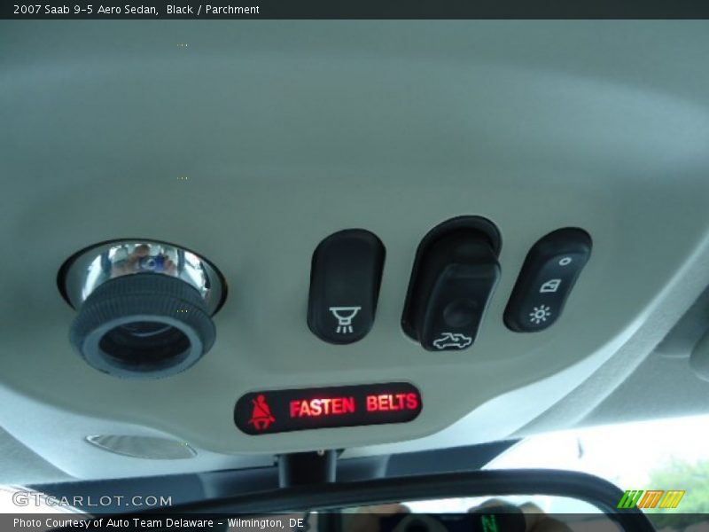 Black / Parchment 2007 Saab 9-5 Aero Sedan