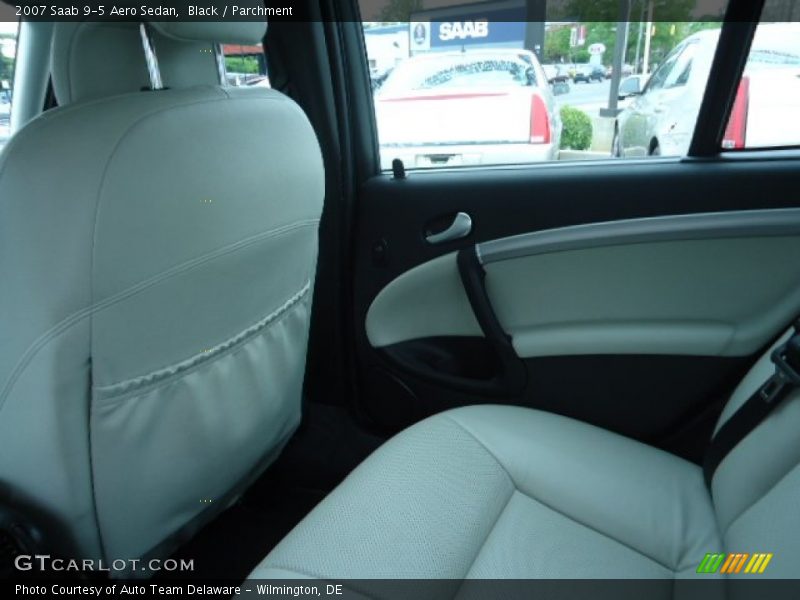 Black / Parchment 2007 Saab 9-5 Aero Sedan
