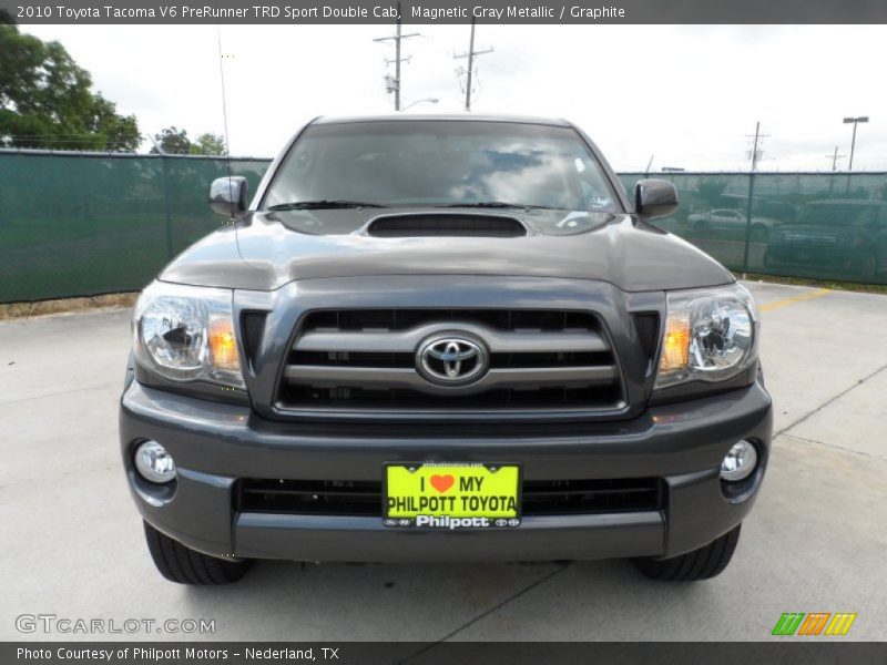 Magnetic Gray Metallic / Graphite 2010 Toyota Tacoma V6 PreRunner TRD Sport Double Cab