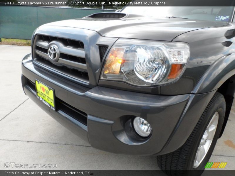 Magnetic Gray Metallic / Graphite 2010 Toyota Tacoma V6 PreRunner TRD Sport Double Cab