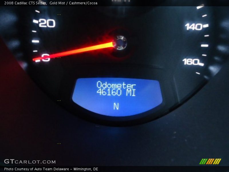 Gold Mist / Cashmere/Cocoa 2008 Cadillac CTS Sedan