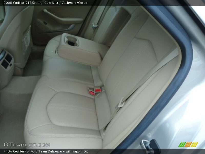 Gold Mist / Cashmere/Cocoa 2008 Cadillac CTS Sedan