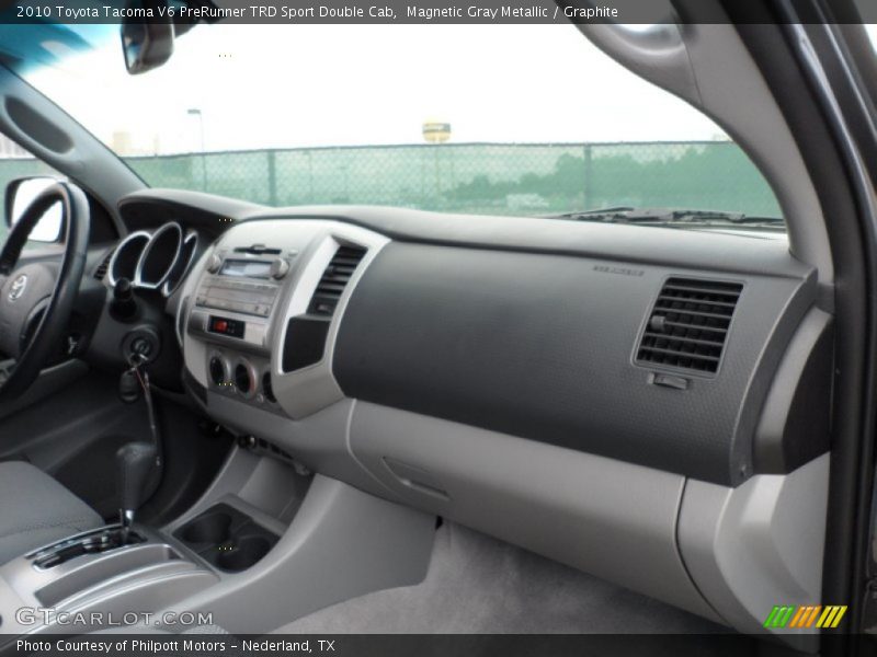 Magnetic Gray Metallic / Graphite 2010 Toyota Tacoma V6 PreRunner TRD Sport Double Cab