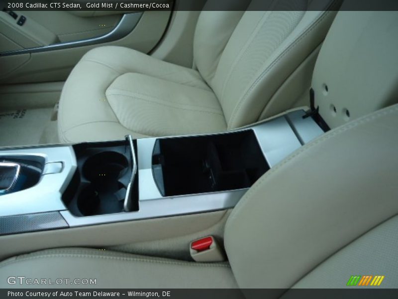 Gold Mist / Cashmere/Cocoa 2008 Cadillac CTS Sedan