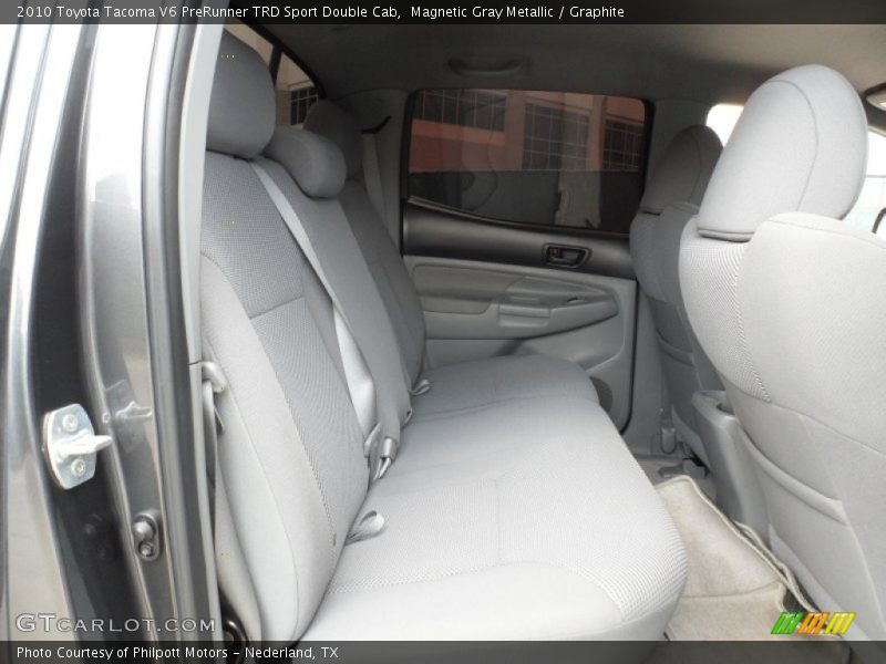 Magnetic Gray Metallic / Graphite 2010 Toyota Tacoma V6 PreRunner TRD Sport Double Cab