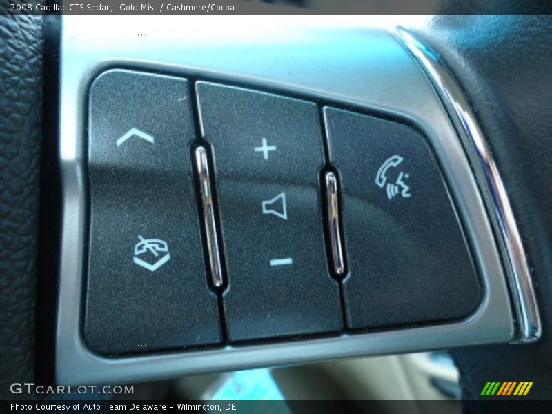Gold Mist / Cashmere/Cocoa 2008 Cadillac CTS Sedan