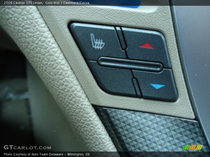Gold Mist / Cashmere/Cocoa 2008 Cadillac CTS Sedan