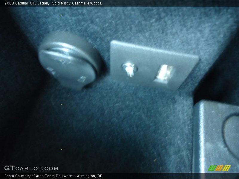 Gold Mist / Cashmere/Cocoa 2008 Cadillac CTS Sedan
