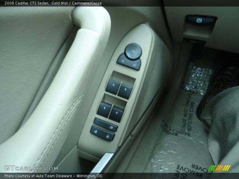 Gold Mist / Cashmere/Cocoa 2008 Cadillac CTS Sedan