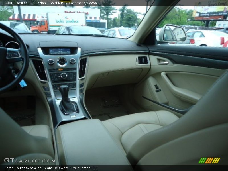 Gold Mist / Cashmere/Cocoa 2008 Cadillac CTS Sedan