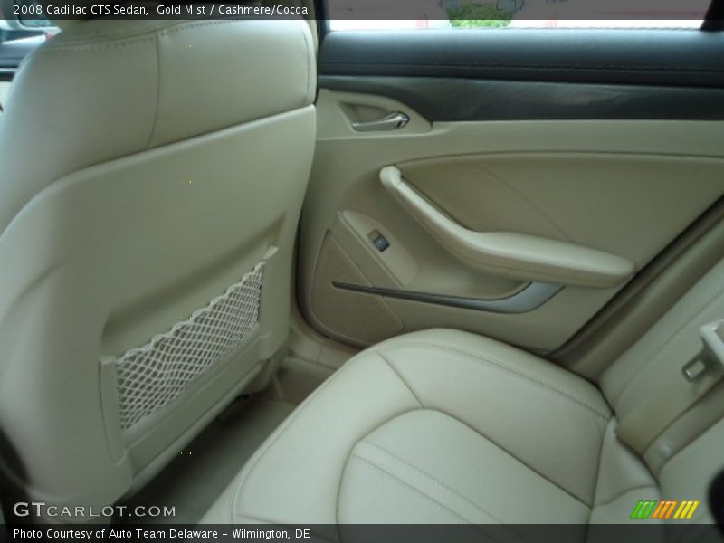 Gold Mist / Cashmere/Cocoa 2008 Cadillac CTS Sedan