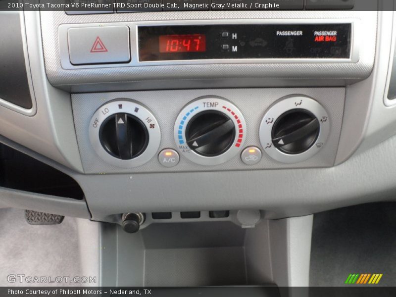 Magnetic Gray Metallic / Graphite 2010 Toyota Tacoma V6 PreRunner TRD Sport Double Cab