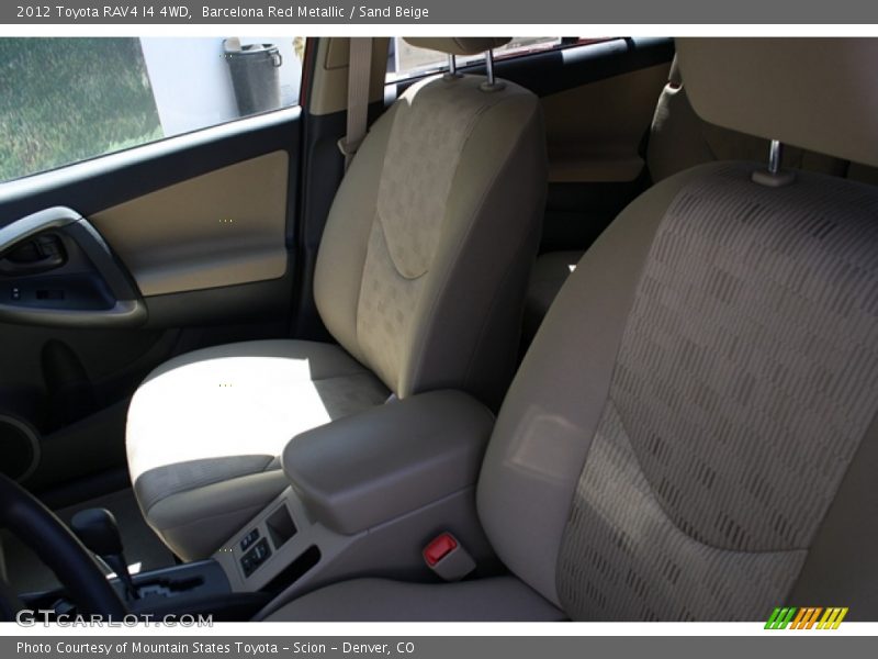 Barcelona Red Metallic / Sand Beige 2012 Toyota RAV4 I4 4WD