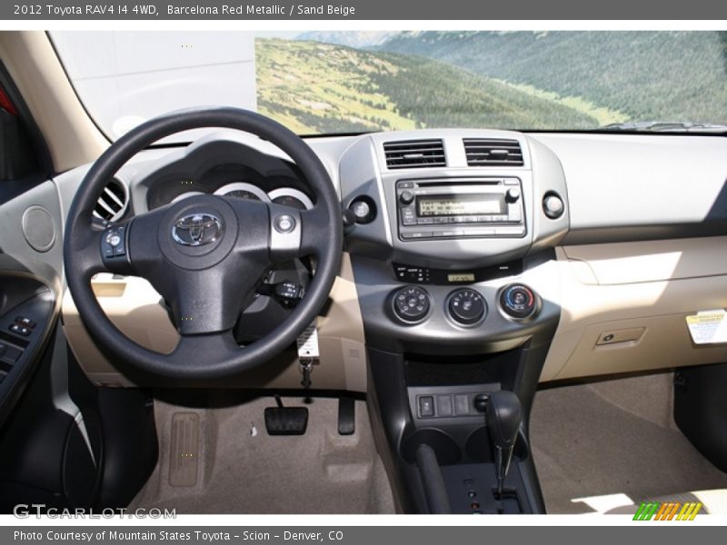 Barcelona Red Metallic / Sand Beige 2012 Toyota RAV4 I4 4WD
