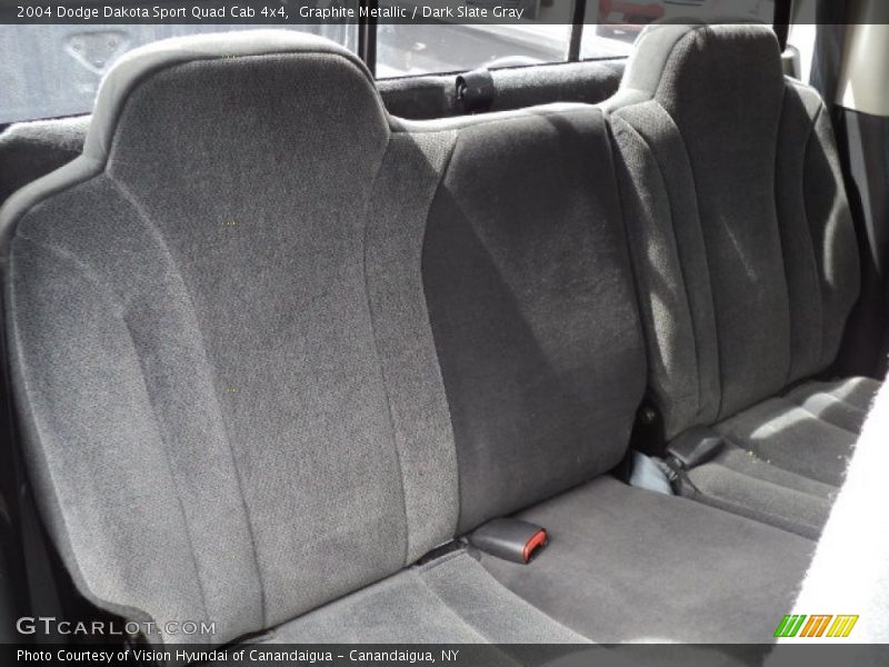 Graphite Metallic / Dark Slate Gray 2004 Dodge Dakota Sport Quad Cab 4x4