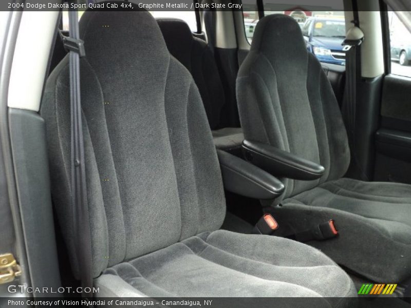 Graphite Metallic / Dark Slate Gray 2004 Dodge Dakota Sport Quad Cab 4x4