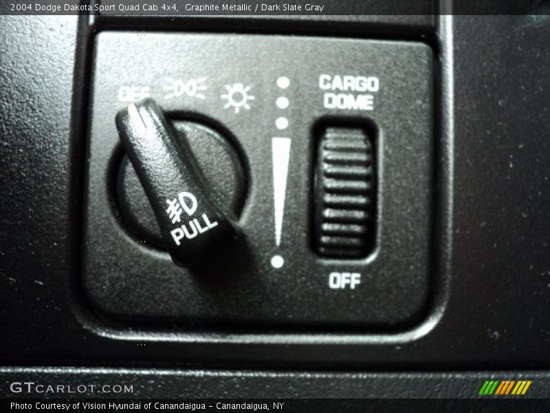 Graphite Metallic / Dark Slate Gray 2004 Dodge Dakota Sport Quad Cab 4x4