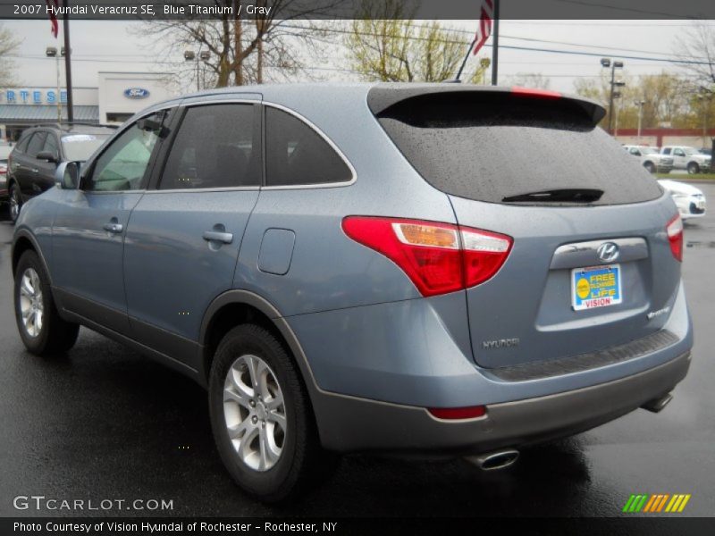 Blue Titanium / Gray 2007 Hyundai Veracruz SE