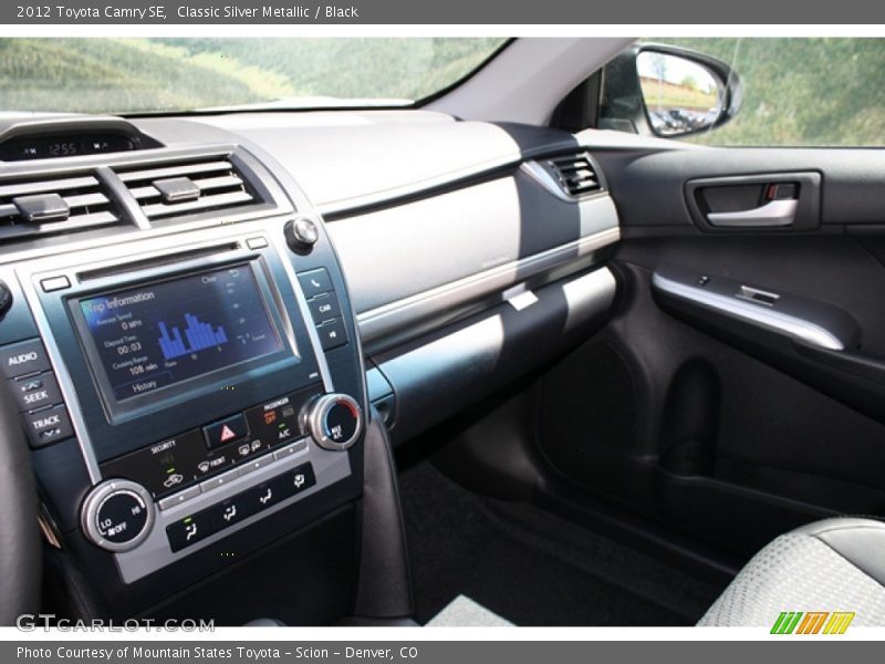 Classic Silver Metallic / Black 2012 Toyota Camry SE