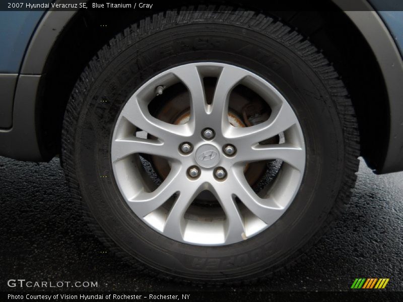 Blue Titanium / Gray 2007 Hyundai Veracruz SE