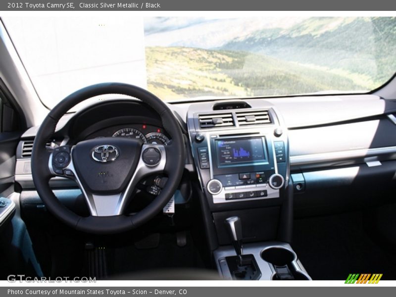 Classic Silver Metallic / Black 2012 Toyota Camry SE
