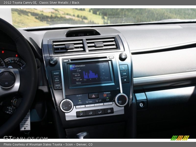 Classic Silver Metallic / Black 2012 Toyota Camry SE