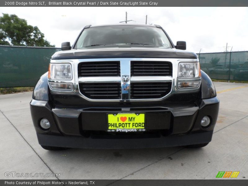 Brilliant Black Crystal Pearl / Dark Slate Gray/Light Slate Gray 2008 Dodge Nitro SLT