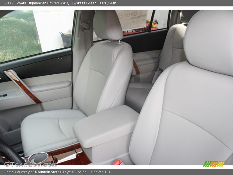 Cypress Green Pearl / Ash 2012 Toyota Highlander Limited 4WD