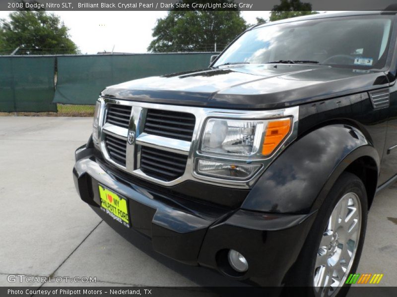 Brilliant Black Crystal Pearl / Dark Slate Gray/Light Slate Gray 2008 Dodge Nitro SLT